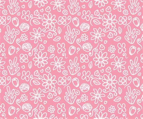 Vector Floral Pattern Background