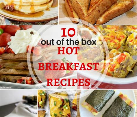 Out Of The Box Hot Breakfast Recipes February Hot Breakfast Month