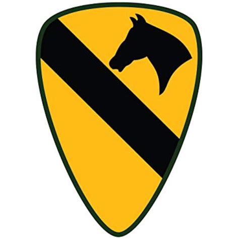 1st Armored Cavalry Division Crest
