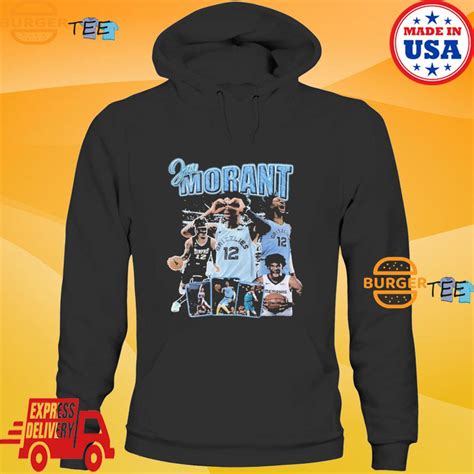 Memphis Grizzlies Ja Morant 3 Shirt Hoodie Sweater Long Sleeve And