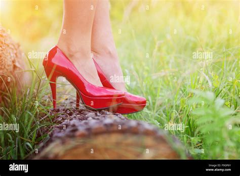 Young Girl Wearing High Heels Hi Res Stock Photography And Images Alamy
