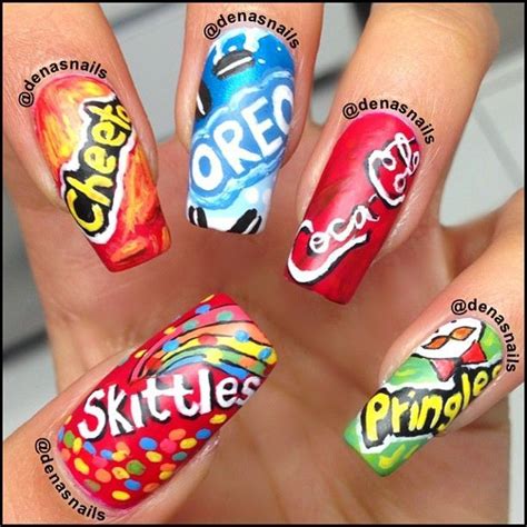 16 Crazy Nail Art Designs Fashion Te Fake Nails Designs Crazy