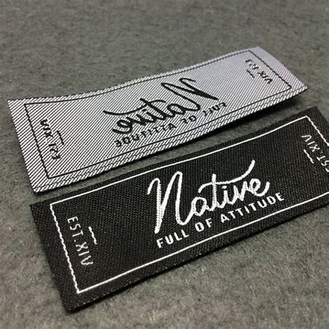 Woven Labels Basic Name Labels Custom Woven Labels Clothing Labels