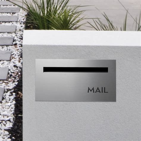 Sandleford Stainless Steel Front And Back Letterbox Bunnings Australia