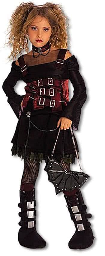 Gothic Girl Kinderkostüm M Kostüme Für Mädchen Horror