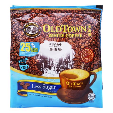 Oldtown's special brew was created in 1958, in ipoh town, malaysia. Old Town 3 in 1 Instant White Coffee - Less Sugar | NTUC ...