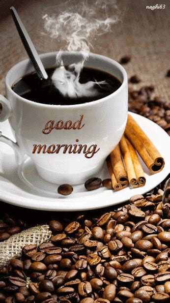 Good Morning Steaming Coffee  Pictures Photos And Images For