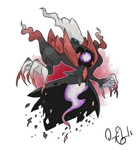 Fkmn Fanart Mega Darkrai By Devildman On Deviantart Pokemon Cards