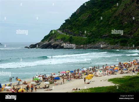 Prainha Beach Rio De Janeiro Brasilien Stockfotografie Alamy