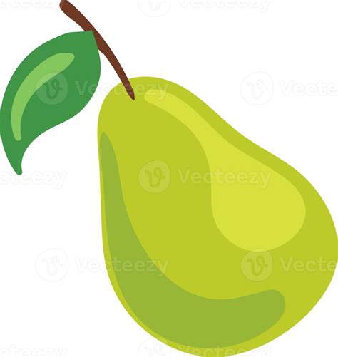 Pear Fruit Illustration Cartoon 9597281 Png