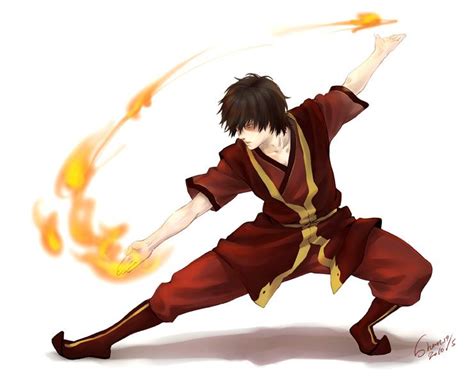 A Man In Red And Yellow Clothes Holding A Fire Ball With His Right Arm Out