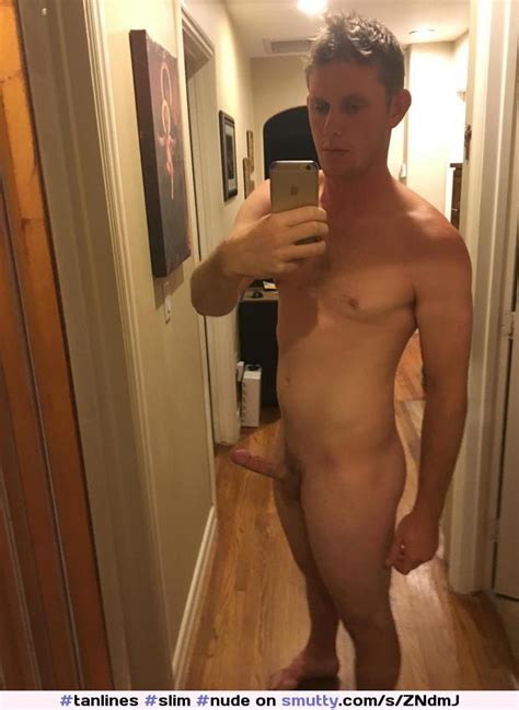 Tanlines Slim Nude Nudeselfie Selfie Penis Cock Dick
