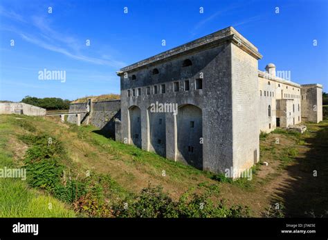 France Charente Maritime Port Des Barques Madame Island Fort Of The Island Stock Photo Alamy