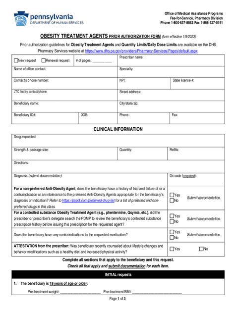 Fillable Online Free Medicaid Rx Prior Authorization Forms Pdf