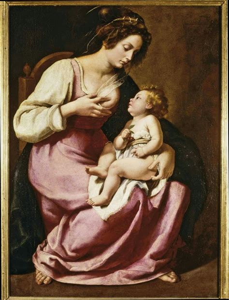 Madonna Con Bambino Galleria Spada 1611 1612 Madonna Rinascimento