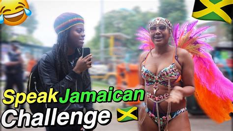 Can You Speak Jamaican🇯🇲 Accent Challenge London Youtube