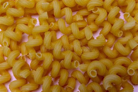 Texture Of Pasta Spiral Close Up Food Stock Image Image Of Healthy
