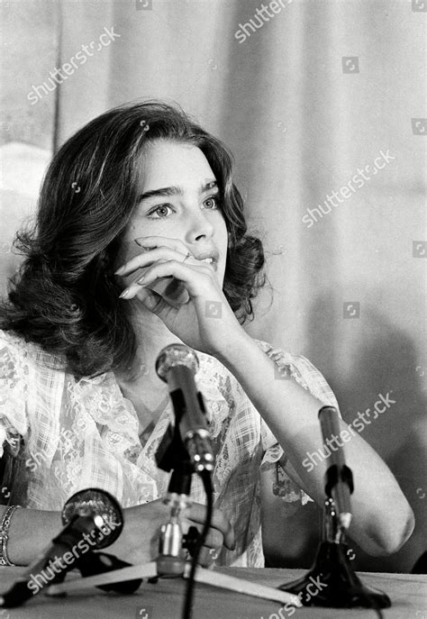 Actressmodel Brooke Shields 13 Shown Cannes Editorial Stock Photo