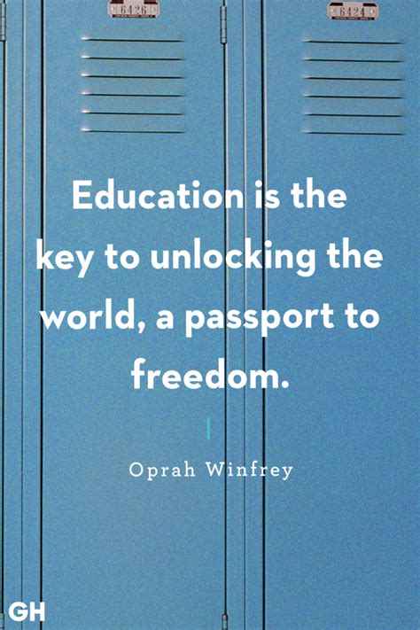Education Is The Key To Unlocking The World A Passport To Freedom