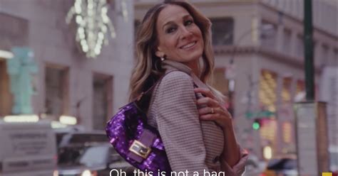 sarah jessica parker s fendi campaign is totally carrie bradshaw vibes and it s such a throwback