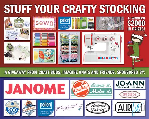 Stuff Your Crafty Stocking Giveaway Craft Buds