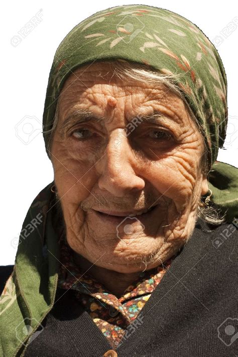 Image Shows A Portrait Of An Old Italian Happy Lady Wearing Portrait Happy Women Image