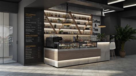 Popular Coffee Counter Design Commercial Bulk Production For Bar Ouyee