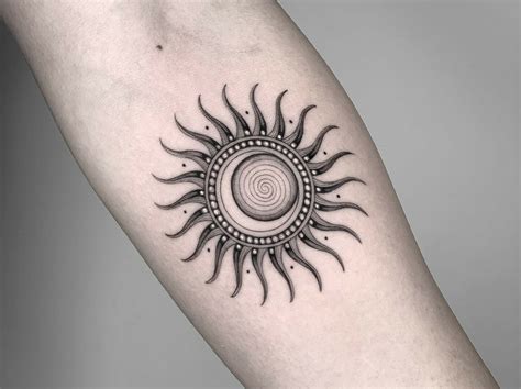 10 Latest Sun Tattoo Ideas To Inspire In 2023 Outsons