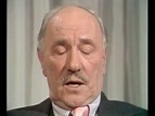 Ralph Richardson - Russell Harty TV Show (2) - YouTube