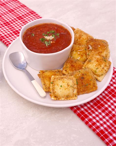 Fried Ravioli Is A Crispy Appetizer With A Warm Cheese Filling
