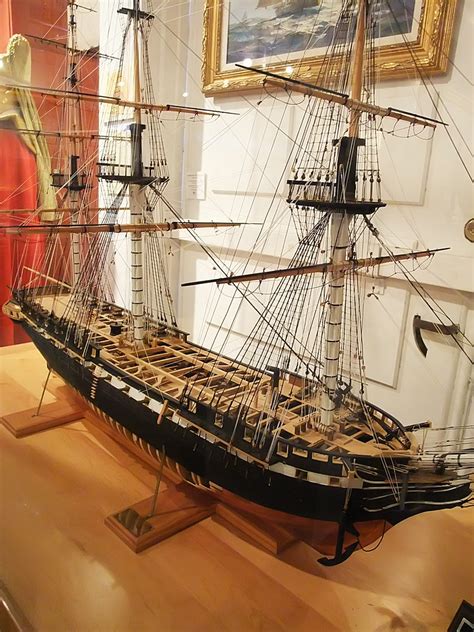 Model Of Uss Constitution Old Ironsides As She Appeared In Flickr