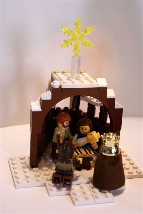 Lego Nativity Scene Lego Christmas Lego Advent Lego Christmas Village