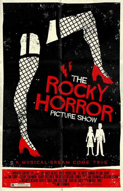 The Rocky Horror Picture Show 1975 ~ Minimal Movie Poster By Mark