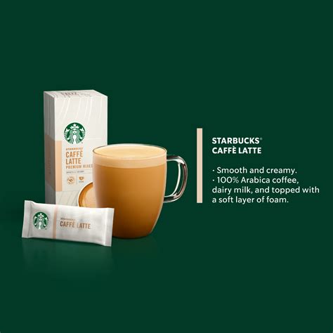 Starbucks Latte Premium Instant Coffee Mixes 4 Sticks Box X2 Boxes