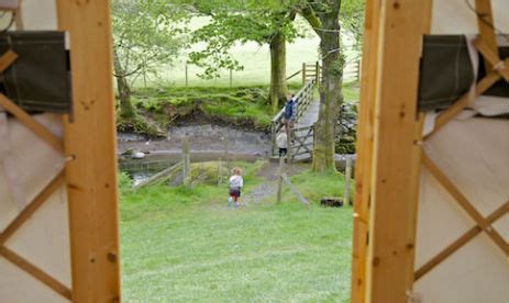 Glamping In The Lake District At Inside Out Camping In A Yurt