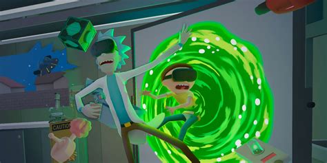 Rick And Morty Virtual Reality Trailer Screen Rant