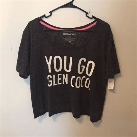 Mean Girls Crop Top Charcoal Gray Short Sleeve Crop Top With You Go