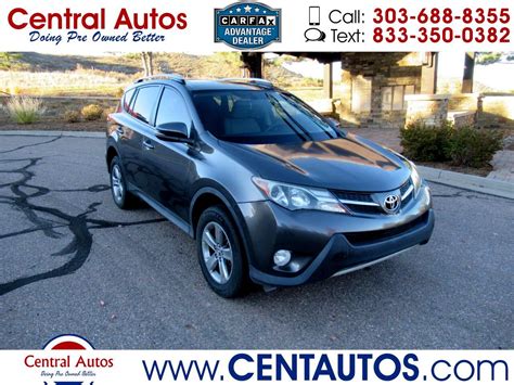 Used 2015 Toyota Rav4 Fwd 4dr Xle Natl For Sale In Castle Rock Co