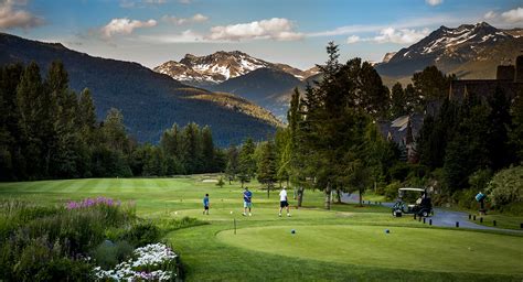 Golf In Whistler Is A Unique Experience Sportvac