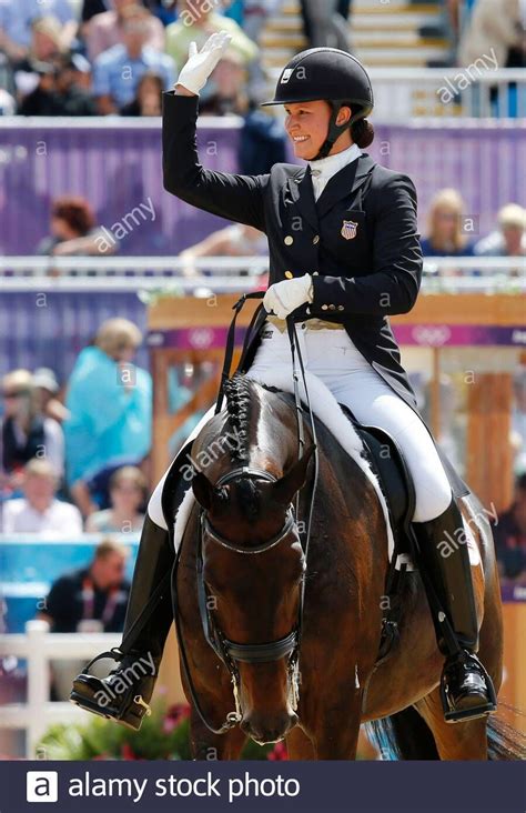 Adrienne Lyle Of The Us Rides Wizard During The Equestrian Individual