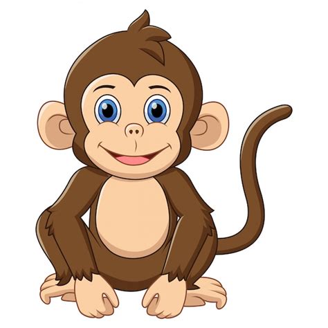35 Latest Cute Monkey Cartoon Drawing Perangkat Sekolah