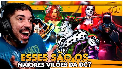 REACT Agente do Caos DC Comics Pior Geração YouTube