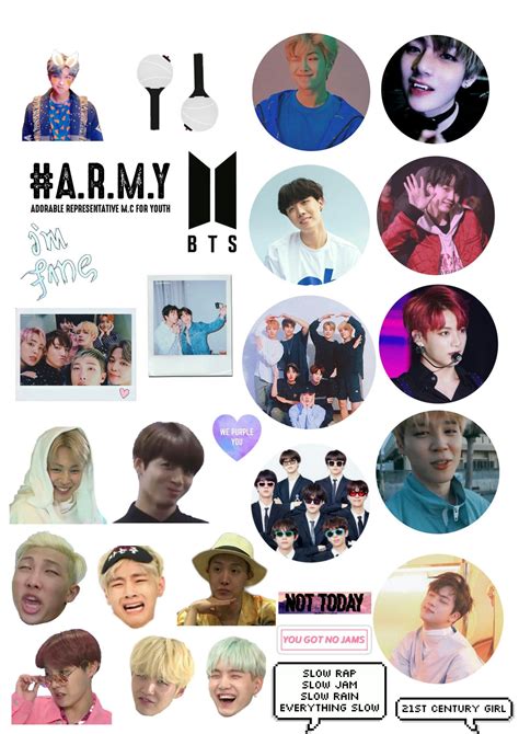 Stickers Para Imprimir De Bts IMAGESEE