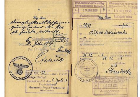 Pre War Polish Service Passport Our Passports