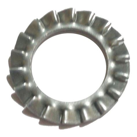 Round Stainless Steel Star Lock Washer Material Grade Ss 304 Size 1