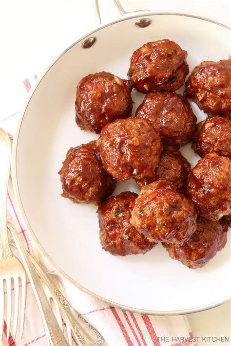 Best Ever Barbecue Meatloaf Meatballs The Harvest Kitchen