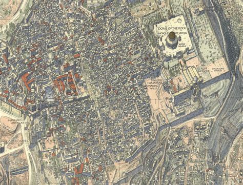 Israel's specific geographical details include negev desert in the south; GIS Research and Map Collection: Maps of Jerusalem ...