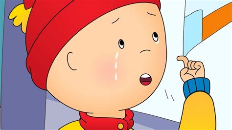 Caillou Goes Shopping And Cries Funny Animated Cartoons Kid Watch