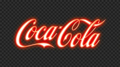 Hd Red Neon Coca Cola Logo Png Citypng
