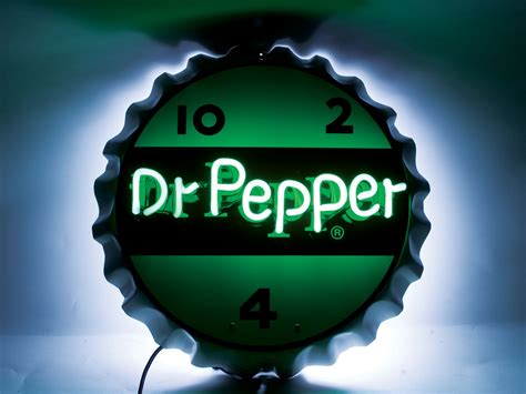 Dr Pepper Bottlecap Neon Sign The Al Wiseman Collection Rm Sothebys